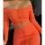 Conjunto Cropped e Saia Canelado