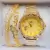 Relógio Feminino Dourado Rose - comprar online