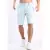 bermuda jeans masculina rasgada slim Premium