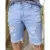 bermuda jeans masculina rasgada slim Premium na internet