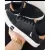 Sapatênis Reseva casual preto e branco lançamento - ALFA4SHOPP