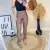 Calça Skinny Com Cinto Forrado Malha Pop Moda Blogueira