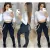 Imagem do Calça Feminina Salopete Cinto Suspensório New York