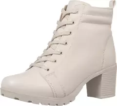 Novo Coturno Feminino Bota Tratorada Salto Baixo Confortável - loja online