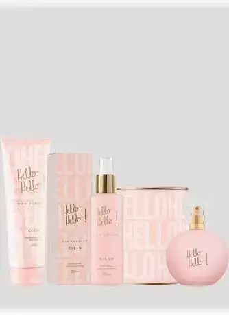 Kit Ciclo Hello Hello - Perfume 100ml + Hidratante 240ml fem