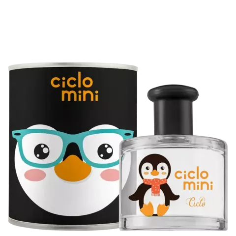 Pingucho Ciclo Mini Ciclo Cosméticos Deo Colônia lata 100ml