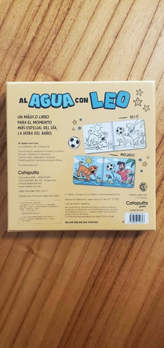 Al Agua con Leo (Libro para el baño - Caja) - comprar online