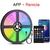 Led Strip Light Music Sync RGB 5050 Led Fita Controle Bluetooth Fita flexível p - Armazém da Utilidade