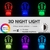 LED 3D Lâmpada RGB Decoração da sala de jogos Luz noturna alimentada por USB - comprar online