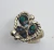 ANILLOS EN ALPACA TRENZADOS TRIPLE INCRUSTACIONES - comprar online