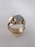 ANILLO EN ALPACA BOLITAS LUNA OVAL