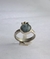 ANILLO EN ALPACA PIEDRA AGUAMARINA (vendido-por pedido)