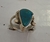 ANILLO GOTA EN ALPACA CON CRISOLITA en internet
