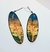 AROS ESMALTADO A FUEGO EN COBRE CON DISEÑO ABSTRACTO - comprar online