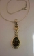 COLLAR DE PLATA925 CON CUARZO AHUMADO Y CITRINO en internet