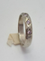 ANILLO EN ALPACA CUBICO TRIPLE ENGARZADO - comprar online