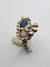ANILLO EN ALPACA TRENZADO TRIPLE GOTAS - comprar online