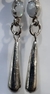 AROS EN ALPACA CON PIEDRA DE LA LUNA TRANSPARENTE - comprar online