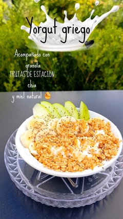 Yogurt con granola