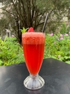 Limonada con frutilla