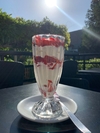 Copa de Frutillas con Crema
