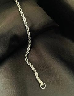Pulseira Elo Baiano em aço inox - comprar online