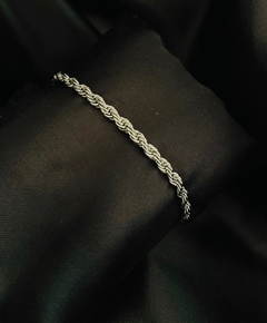 Pulseira Elo Baiano em aço inox