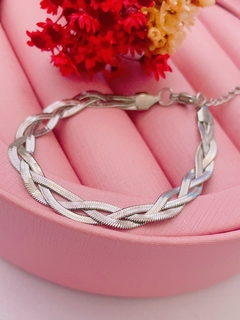 Pulseira Fita Trançada