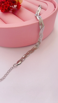 Pulseira Fita Trançada na internet