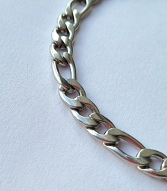 Pulseira de aço inoxidável unissex