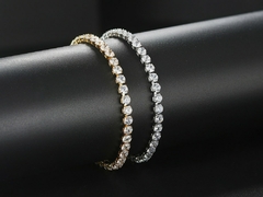 Tornozeleiras para mulher deslumbrante 4mm