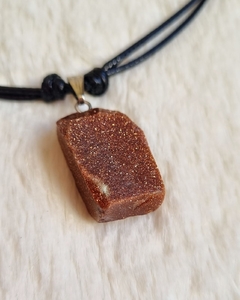 Pedra do sol colar ajustável - comprar online