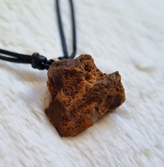 pedra limonita colar ajustável na internet