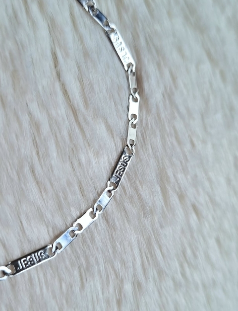 Pulseira de aço inoxidável unissex