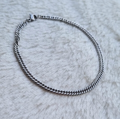 Pulseira de aço inoxidável unissex