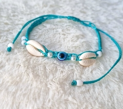 Pulseira/Tornozeleira de búzios. - comprar online