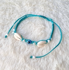 Pulseira/Tornozeleira de búzios.