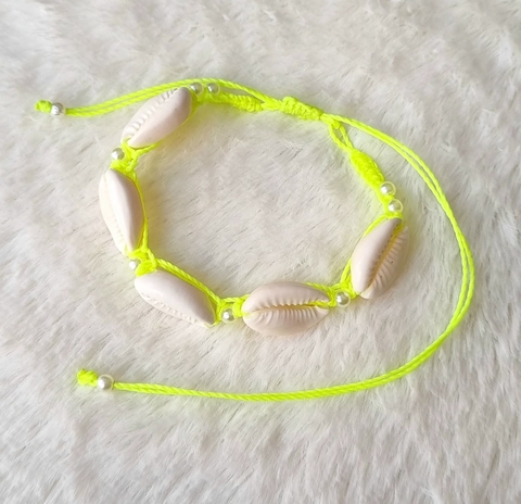 Pulseira/Tornozeleira de búzios