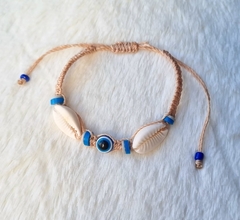 Pulseira/Tornozeleira de búzios. - BIJUTERIAS, ACESSÓRIOS E ARTESANATOS LEMBREI DE VOCÊ BEACH