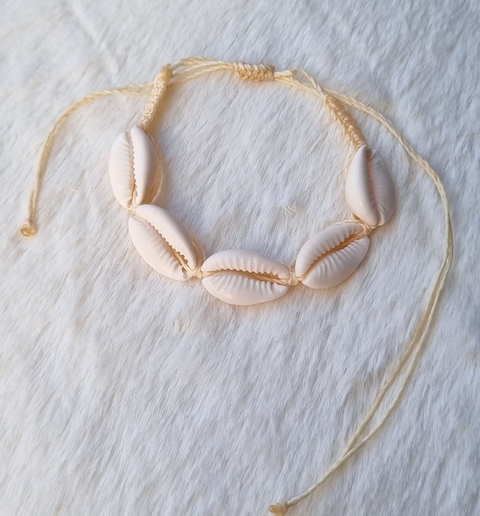 Pulseira/Tornozeleira de búzios