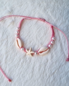Pulseira/Tornozeleira de búzios na internet
