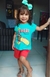 Kit com 2 Conjuntos Feminino Infantil Basico - comprar online
