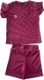 KIT 3 conjunto de menina canelado liso feminino na internet