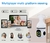 Camera wifi externa inteligente 8MP 4k Visão Noturna colorida