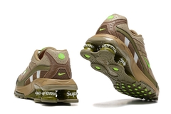 Tenis Nike Shox Ride Supreme - Marrom e Verde na internet