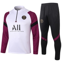 Conjuto De Treino Do Paris Saint Germain - Roxo e Preto
