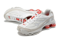 Imagem do Tenis Nike Shox Ride Supreme - Branco e Vermelho