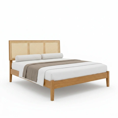 Conjunto Malta - Cama + Comoda + 2 Mesas de Cabeceira - comprar online