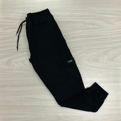 Calça Cargo Jogger Elven - Preta - Elven