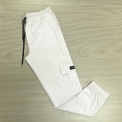 Calça Cargo Jogger Elven - Branca - Elven
